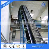 Industrial large loading capacity sidewall belt conveyors for bulk materials