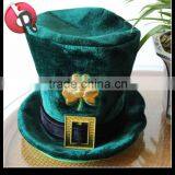 St. Patricks Day Green Top Hat Beard Ireland Shamrock Rugby Football Fancy Party thumbnail-2