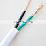 Electrical Wire Flat Cable With Flexible Copper Rated Voltage 300/500V China CCC BVVB thumbnail-1