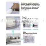Home Use Skin Rejuvenation Microdermabrasion Machine/ Diamond Dermabrasion TipsP-525 thumbnail-6