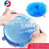 Good Quality Super Stretch Universal Silicone Pot Cover Lid Flexible Silicone Lid
