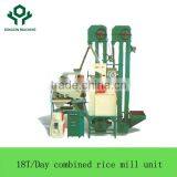 18TPD Long Life Using Integrated Rice Mill Unit