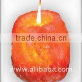 Himalayan Salt Candle Holder Natural Shape thumbnail-1