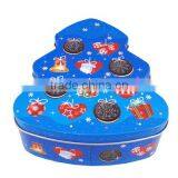 Christmas Chocolate Biscuit Tin Box for Presents thumbnail-1