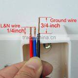 High-End 4.2A USB Receptacle, Four 2.4A USB Charging Outlets 4.2AMP/21W Total With Wall Plate thumbnail-6