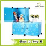 PP Combination Storage Shelf ,DIY Children's Toy Chest thumbnail-1
