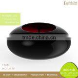 Wholesale Round Table Clear Glass Candle Holder thumbnail-6