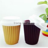 food grade silicone coffee cups Turkish silicone coffe cup