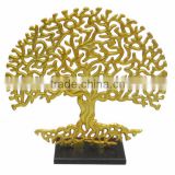 Aluminium Tree Golden