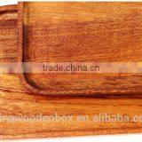 New Creative Handmade Natural Wooden Tray With Low Price thumbnail-5