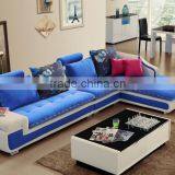 2017 Hot Sale Italian Modern Fabric Corner Sofa thumbnail-2