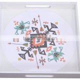 Square Lacquered Serving Tray thumbnail-2