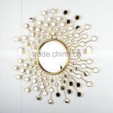 Modern Style Living Room Iron Frame Silver Mirrors thumbnail-5