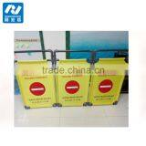 Warning Sign Barricade Barrier in the Construction Site or Elevator Maintenance thumbnail-2