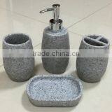 Bathroom Set, Set of FOUR (Gray) thumbnail-1