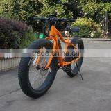 26inch 350W Bafang Brushless Hub Motor no Foldable Electric Snowmobile Electric Fat Tire Bike thumbnail-4