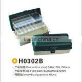 Several Tray Plastic Fishing Box W/Integrated Spinnerbait Racks thumbnail-1