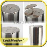 Cheap Stainless Steel Retractable Bollard With Manual Release Key thumbnail-1