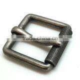 1-1/2" Standard Leather Belt Buckl, Zinc Alloy Material Buckle With Roller, Antique Nickel Belt Buckle thumbnail-3