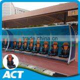 6 Seats Mobile Soccer Substitute Bench With Good Quality thumbnail-2
