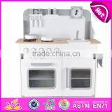 New Design Children Pretend Play Toys Wooden Boys Kitchen for Kids W10C284 thumbnail-6