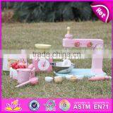 2017 New Products Children Pretend Play Wooden Toy Set Make a Cake W10D013 thumbnail-5