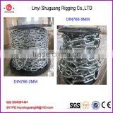DIN766 Short Link Calibrated Chain Hot Dipped Galvanized thumbnail-3