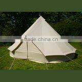 Round Circle Best Quality UK Camping Outdoor Cotton 5m Bell Tent