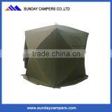 China Pop-up Ice Fishing Tent Single Layer Winter Camping Tents for Sale