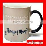 UCHOME Black Sublimation Harry Potter Hot Water Magic Color Changing Mug thumbnail-5