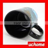 UCHOME New Novelty Toy Heat Sensor Cup World Map Color Change Mugs thumbnail-1