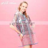 2015 Fashion China Ladies Transparent Raincoat Fabric thumbnail-1