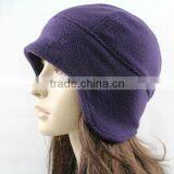 Wholesale custom cheap fashion unisex fleece outdoor riding hiking cap/hat,ear muff polar cap/hat for men and women