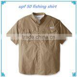 Upf 50 Fishing Shirt 50% Cotton 50% Polyester thumbnail-1