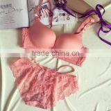 Women Size Fancy Lace Hot Sexy Girls Photos Underwear Dress Bra Set thumbnail-3