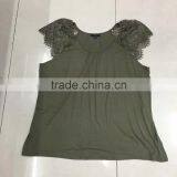 Women Amy Lace Fashion Sexy T-shirt thumbnail-1