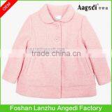 Children Girls Holiday Dress up Winter Xmas Woolen Glitter Overcoat thumbnail-4