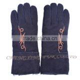 CX-A-59D Fashion Winter Warm Genuine Double Face Sheep Ladies Leather Gloves thumbnail-2