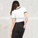 White Cities Crop Ringer T-shirt uk Flag t Shirt thumbnail-4