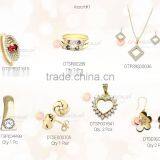 Combo Jewelry For USD $ 150 With Free Shipping Consist Of Designer Mixed Gold Plated Collection of 32 Unique Designs thumbnail-2