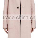 Double-sided Women Winter Long Elegant Coat Ladies Formal Cashmere thumbnail-3