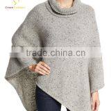 Wool Knitted Poncho,poncho Women Knit Sweater Wholesale thumbnail-1