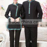 2016 OEM Factory Sexy Coffee Store Waitress Uniform / Modern Hotel Uniform for Woman Wholesale thumbnail-5