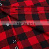 2016 Newest Winter Autumn Cotton Plaid Shirt Men's Dress Shirt Flannel Shirt Wholesale Bulk thumbnail-4