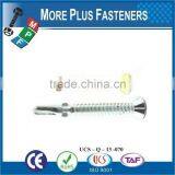 Made in Taiwan Self Drilling Screw With Wings thumbnail-2