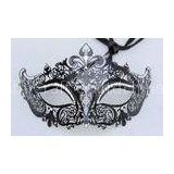 Swarovski Crystal Metal Venetian Masks , Eye Venetian Masked Ball
