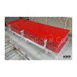 Decorative Red Marble Acrylic Sheet Popular For Building Material thumbnail-1