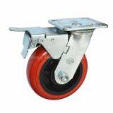 Caster Wheel,6 Inch Swivel Plastic Caster Wheels,caster With Lock,trolley Wheels thumbnail-1