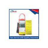 Heat Resistant Scaffold Tag System , Singapore Market Red Scaffolding Tag Holder