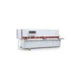 NC Swing Beam 6 mm - 20 mm Thickness Metal Sheet Hydraulic Shearing Machine